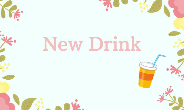 【鞍月店】新ドリンクメニュー