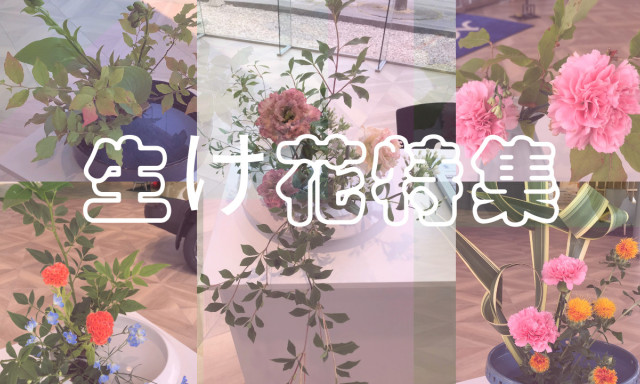 【鞍月店】鞍月店自慢の生け花紹介✿