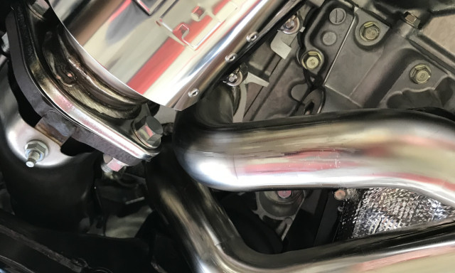 GR86 HKSマニホールド GTスペックの取付け