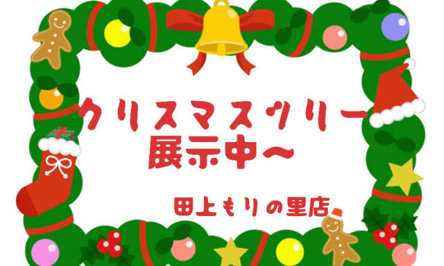 【田上もりの里店】クリスマスツリー