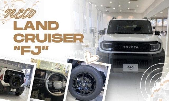 【七尾店】新型ランドクルーザー“FJ”登場！