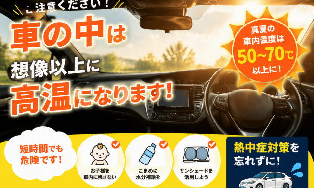 【シャンツェ鞍月】熱中症にご注意ください！