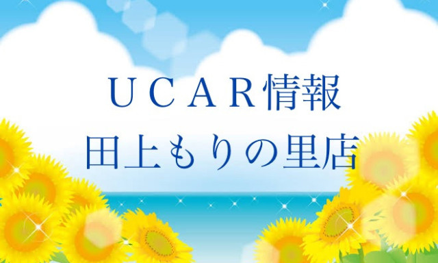 【田上もりの里店】UCAR充実してます(^▽^)/