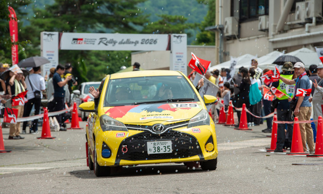 2026ラリーチャレンジ恐竜勝山エキスパート1クラスにヴィッツで参戦！